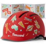 Thousand Sticker Me Kids Helmet